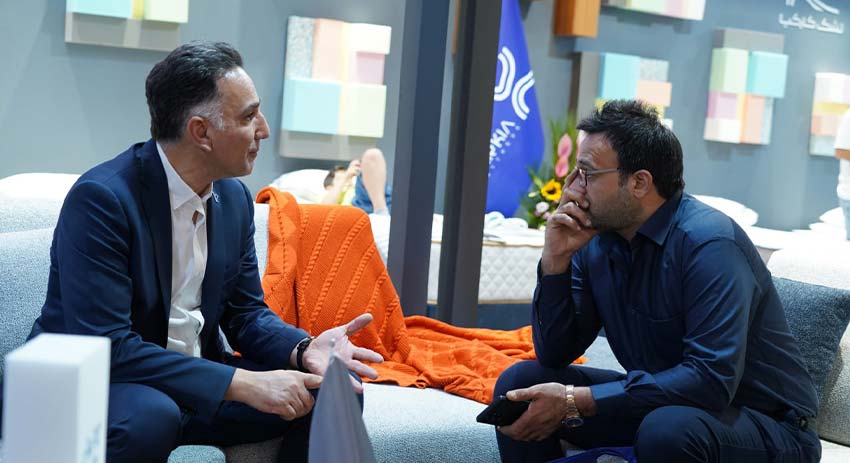 بازدید شما عزیزان از غرفه ما